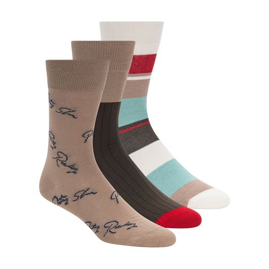 Снимка на SCOTCH&SODA MEN'S 3-PACK NON TERRY CREW SOCKS