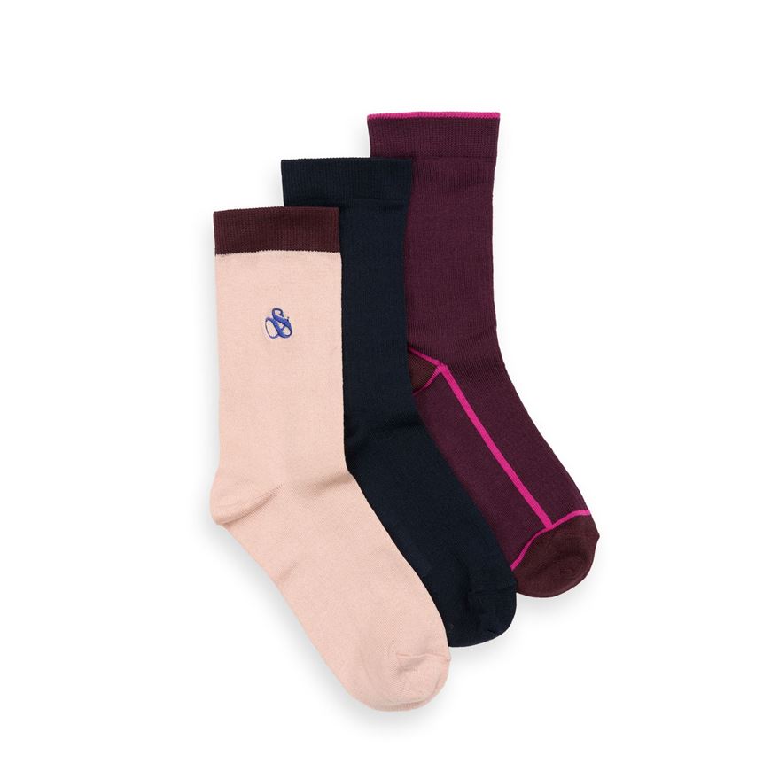 Снимка на SCOTCH&SODA WOMEN'S 3-PACK NON TERRY CREW SOCKS