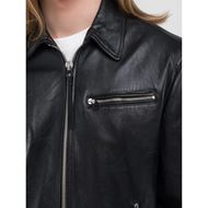 Снимка на REPLAY MEN'S LEATHER JACKET WITH COLLAR