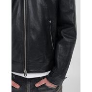 Снимка на REPLAY MEN'S LEATHER JACKET WITH COLLAR