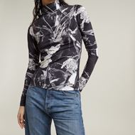 Снимка на G-STAR RAW WOMEN'S PRINTED MOCK SLIM TOP