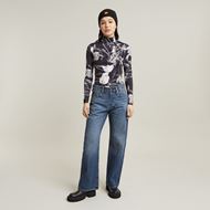 Снимка на G-STAR RAW WOMEN'S PRINTED MOCK SLIM TOP