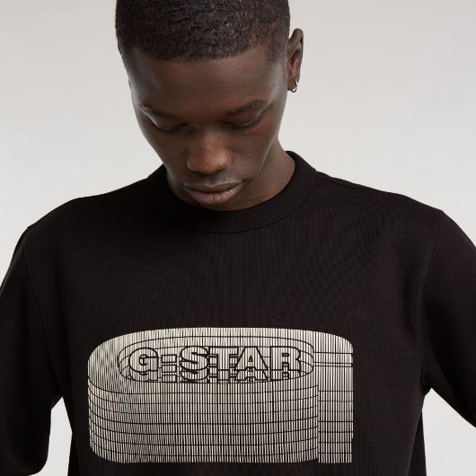 Снимка на G-STAR RAW MEN'S STACKED OLD SKOOL LOGO SWEATER