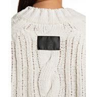 Снимка на REPLAY WOMEN'S CROPPED SWEATER WITH CABLE-KNIT DESIGN