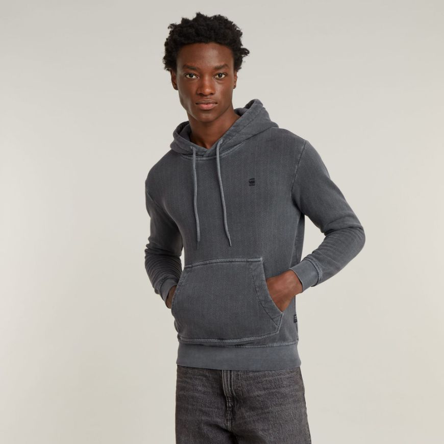 Снимка на G-STAR RAW MEN'S OVERDYED HOODED SWEATER