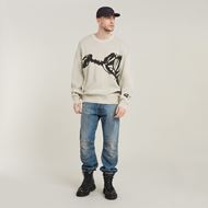 Снимка на G-STAR RAW MEN'S RUNNING DOG GR  KNITTED SWEATER