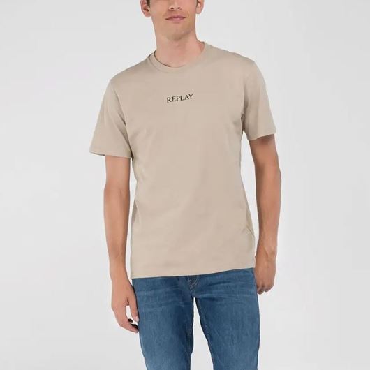 Снимка на REPLAY MEN'S JERSEY T-SHIRT WITH LETTERING