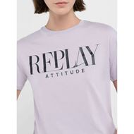 Снимка на REPLAY WOMEN'S REPLAY ATTITUDE COTTON T-SHIRT