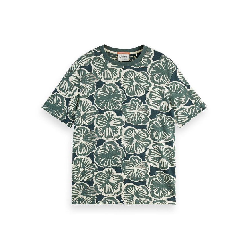 Снимка на SCOTCH&SODA MEN'S BIG ALL OVER PRINT T-SHIRT