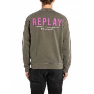 Снимка на REPLAY MEN'S LETTERING-PRINT SWEATSHIRT