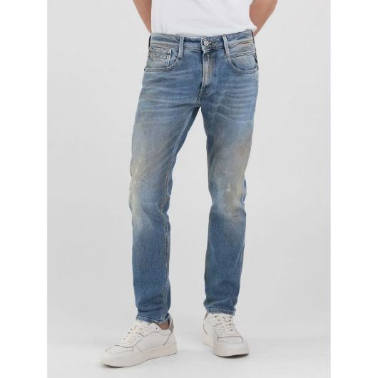 Снимка на REPLAY MEN'S SLIM FIT ANBASS MAESTRO DENIM JEANS