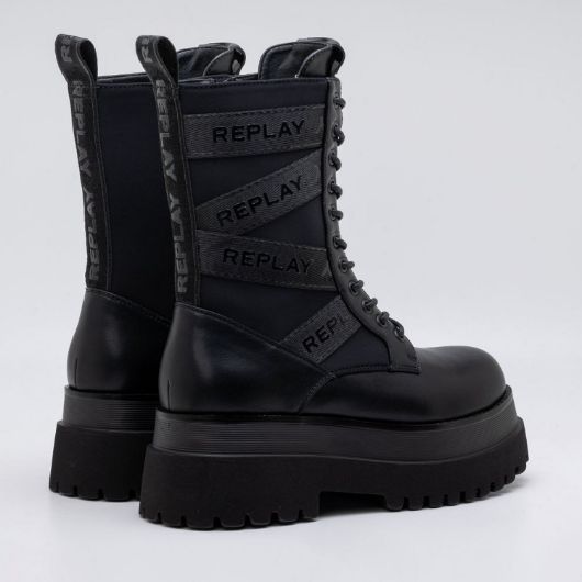 Снимка на REPLAY WOMEN'S ANY STRIPE BOOTS WITH LACES