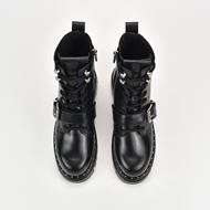 Снимка на KARL LAGERFELD WOMEN'S KOMBAT ROLLER BUCKLE LACE BOOT