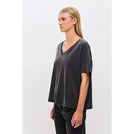 Снимка на DIRTY LAUNDRY WOMEN'S OVERSIZED T-SHIRT WITH V NECKLINE