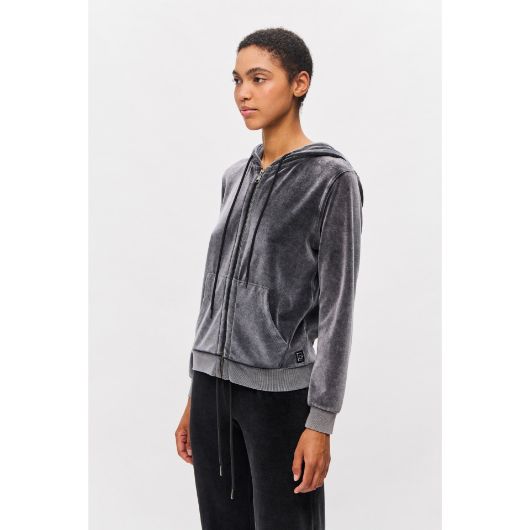 Снимка на DIRTY LAUNDRY WOMEN'S FULL ZIP VELOURS IN REGULAR LINE