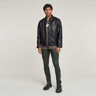 Снимка на G-STAR RAW MEN'S BIKER LEATHER JACKET