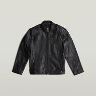 Снимка на G-STAR RAW MEN'S BIKER LEATHER JACKET