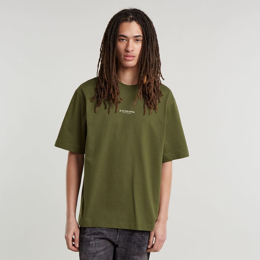 Снимка на G-STAR RAW MEN'S CENTER CHEST BOXY T-SHIRT