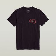 Снимка на G-STAR RAW MEN'S CARABINER LOGO T-SHIRT