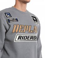 Снимка на REPLAY MEN'S SWEATSHIRT WITH PATCH AND LETTERING