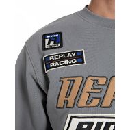 Снимка на REPLAY MEN'S SWEATSHIRT WITH PATCH AND LETTERING