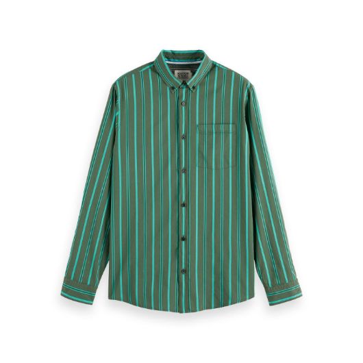 Снимка на SCOTCH&SODA MEN'S REGULAR FIT YARN DYE STRIPE SHIRT