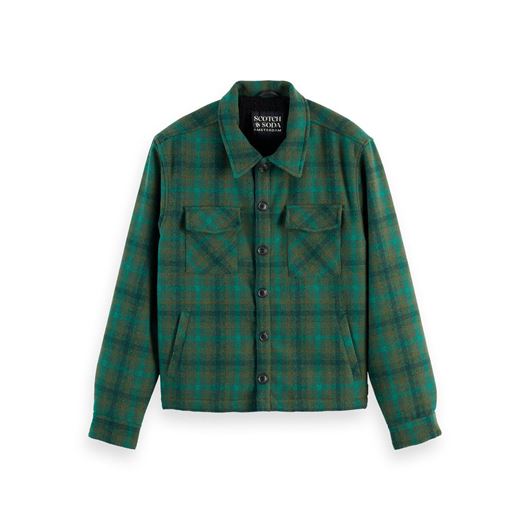 Снимка на SCOTCH&SODA MEN'S TEDDY LINED CHECKED OVERSHIRT