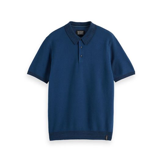 Снимка на SCOTCH&SODA MEN'S STRUCTURED KNITTED POLO