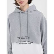 Снимка на REPLAY WOMEN'S OVERSIZED CROPPED SWEATSHIRT