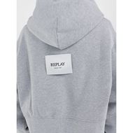 Снимка на REPLAY WOMEN'S OVERSIZED CROPPED SWEATSHIRT