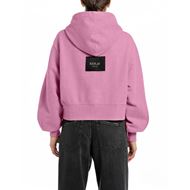 Снимка на REPLAY WOMEN'S OVERSIZED CROPPED SWEATSHIRT