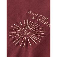 Снимка на SCOTCH&SODA WOMEN'S WASHED WITH CHEST ARTWORK RELAXED FIT T-SHIRT