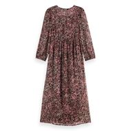 Снимка на SCOTCH&SODA WOMEN'S MIDI DRESS WITH LUREX AND PUFF SLEEVE