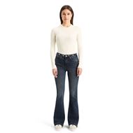 Снимка на SCOTCH&SODA WOMEN'S THE CHARM FLARED JEANS WITH EMBROIDERY DETAILS — ROAD  TRIP