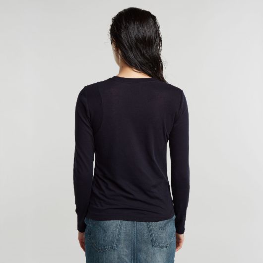 Снимка на G-STAR RAW WOMEN'S RIBBED SHOULDER PANELS SLIM TOP