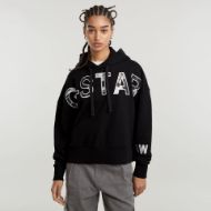 Снимка на G-STAR RAW WOMEN'S EMBRO PRINT OVS HOODED SWEATER