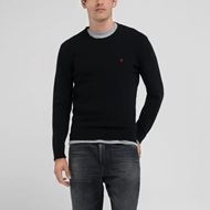 Снимка на REPLAY MEN'S WOOL-BLEND CREW-NECK SWEATER