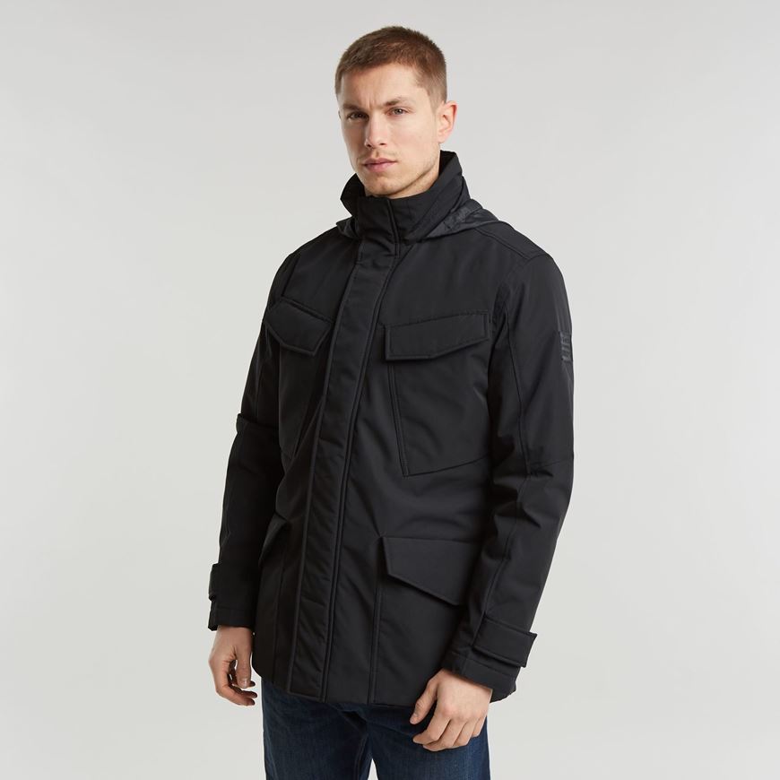 Снимка на G-STAR RAW MEN'S PADDED HOODED FIELD JACKET