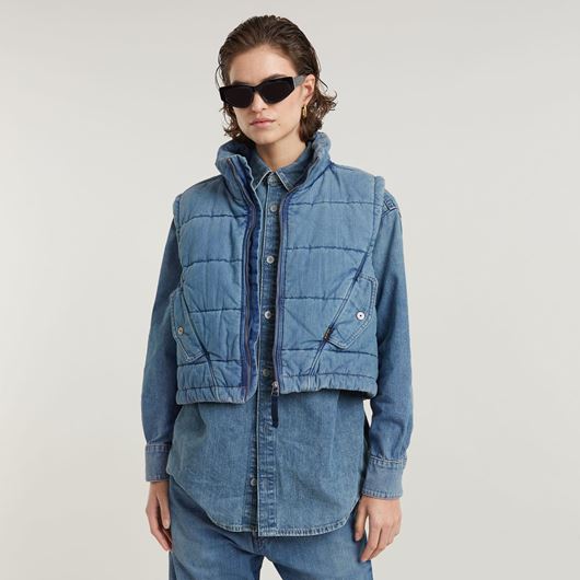 Снимка на G-STAR RAW WOMEN'S PADDED MAE VEST