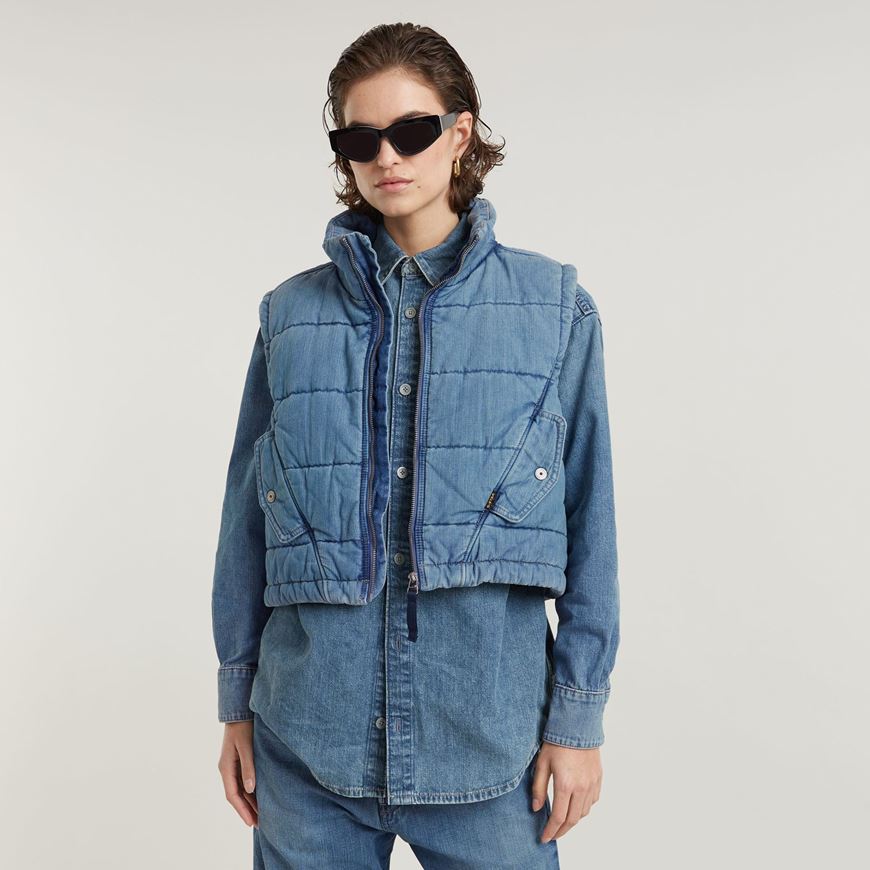 Снимка на G-STAR RAW WOMEN'S PADDED MAE VEST