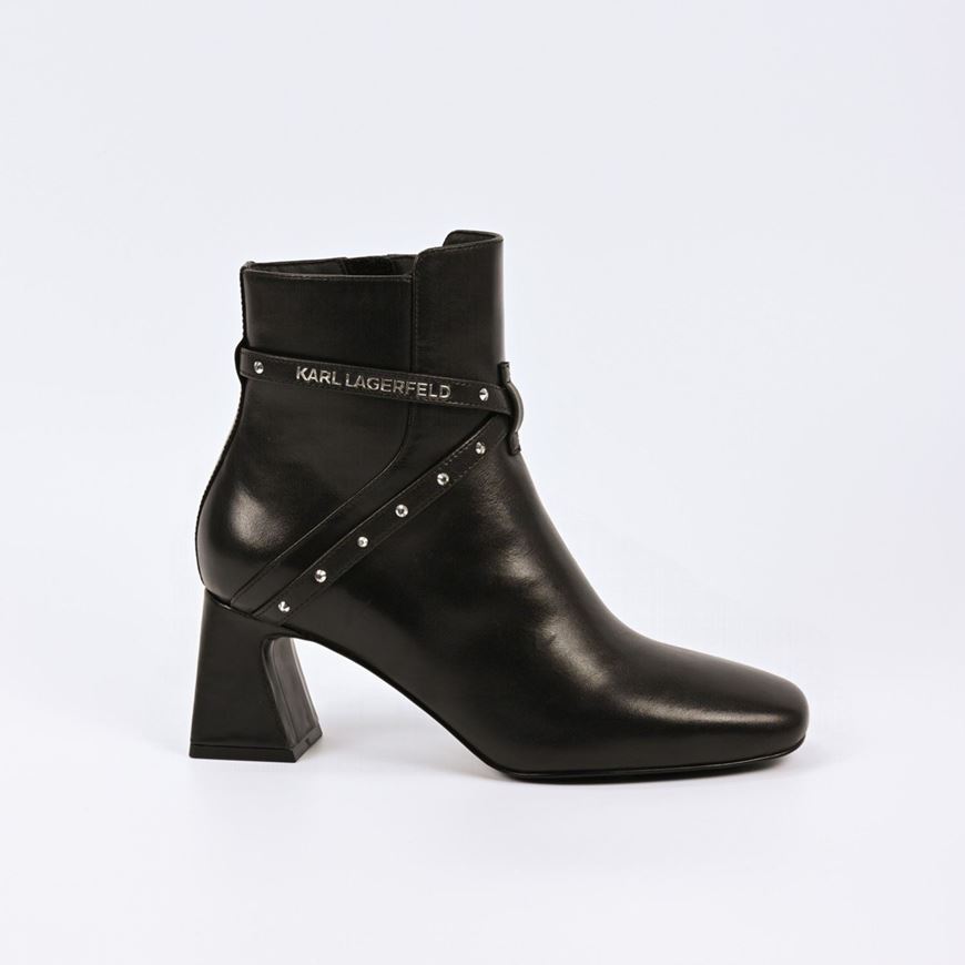 Снимка на KARL LAGERFELD WOMEN'S BEATA STUDS ANKLE BOOT