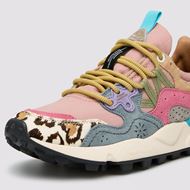 Снимка на FLOWER MOUNTAIN WOMEN'S YAMANO 3 WOMAN - SUEDE AND TECHNICAL FABRIC SNEAKERS - PINK-GREY