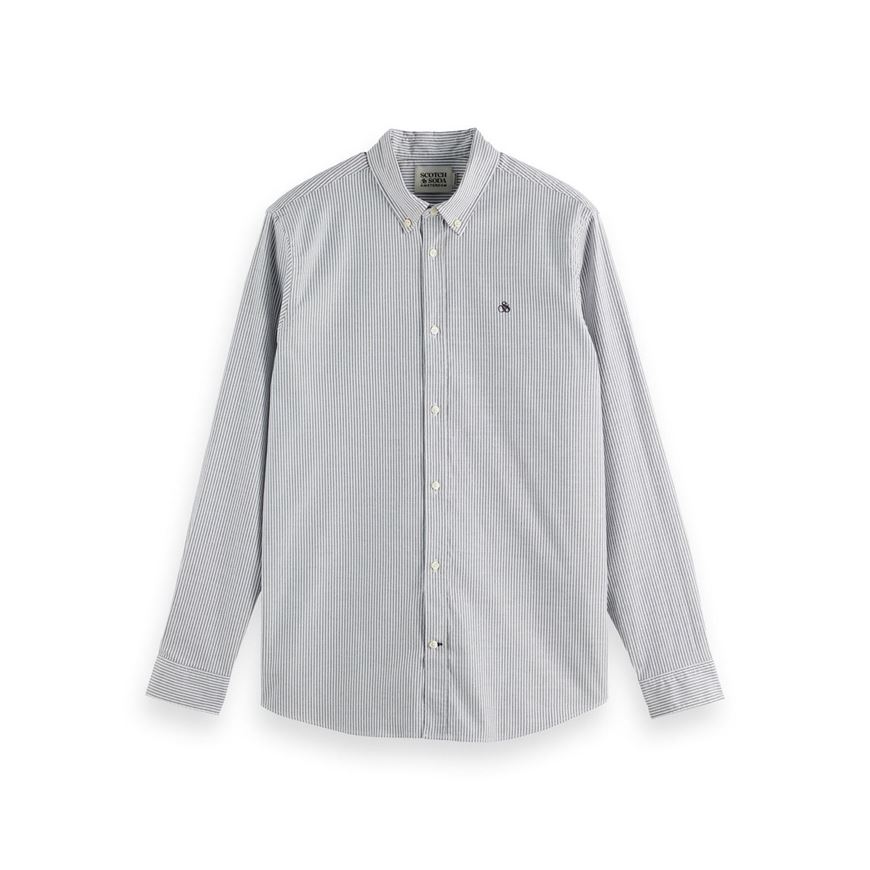 Снимка на SCOTCH&SODA MEN'S ESSENTIAL OXFORD STRIPE SHIRT