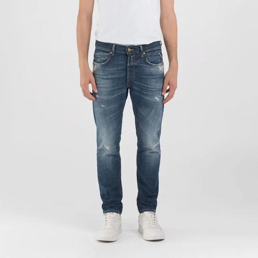 Снимка на REPLAY MEN'S REGULAR FIT WILLBI MAESTRO DENIM JEANS