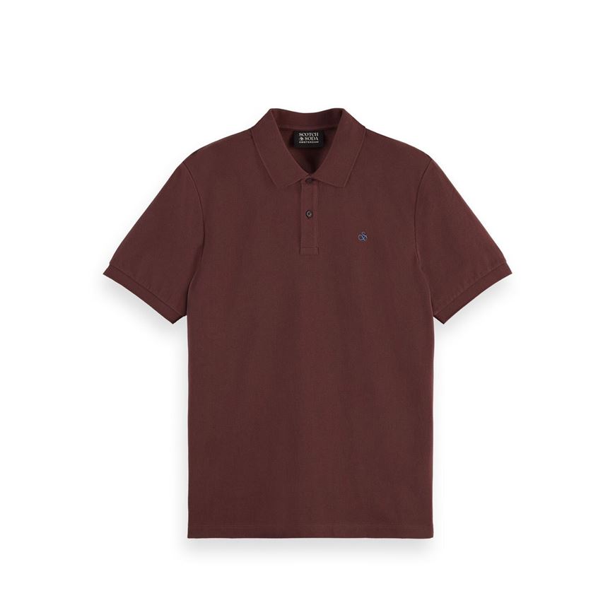 Снимка на SCOTCH&SODA MEN'S ESSENTIAL LOGO PIQUE POLO