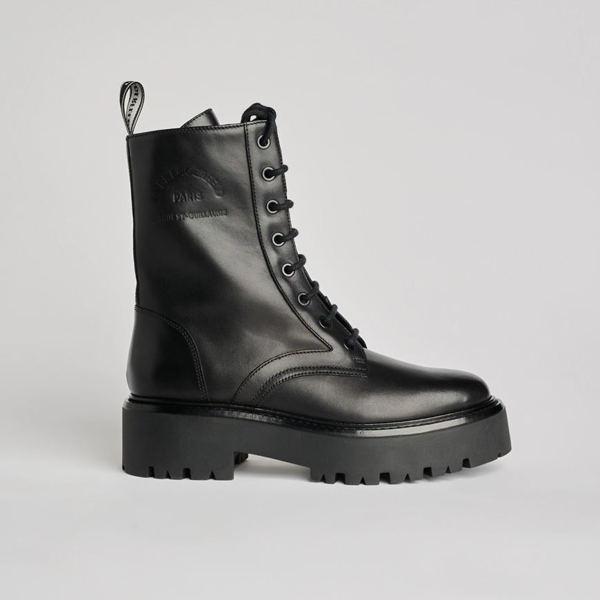 Снимка на KARL LAGERFELD WOMEN'S BURLY BIKER HI LACE BOOT