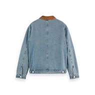 Снимка на SCOTCH&SODA MEN'S CORD COLLAR INDIGO TEDDY JACKET