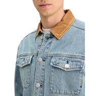 Снимка на SCOTCH&SODA MEN'S CORD COLLAR INDIGO TEDDY JACKET