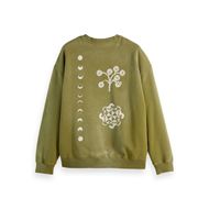 Снимка на SCOTCH&SODA MEN'S GARMENT DYED ARTWORK SWEATSHIRT