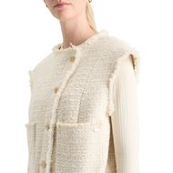 Снимка на SCOTCH&SODA WOMEN'S BOUCLE TWEED COLLARLESS GILET